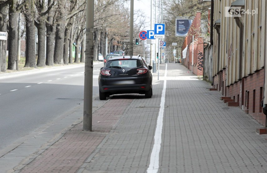To miała być ścieżka rowerowa, jest parking rozszerzonej strefy SPP. Kręte drogi ku mobilności