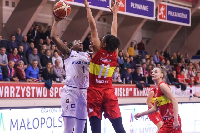 07.11.2019 krakowenerga basket liga kobiet koszykowka mecz wisla canpack sleza wroclawvaughn krystalfot. anna kaczmarz  / dziennik polski / polska press