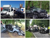 Tragiczny lipiec. Wypadki drogowe na terenie województwa wielkopolskiego w lipcu 2021. Zobacz zdjęcia