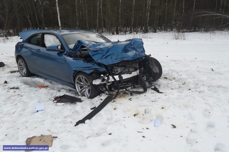 Ukradł auto za 250 tys. zł i spowodował wypadek [ZDJĘCIA, FILM] 