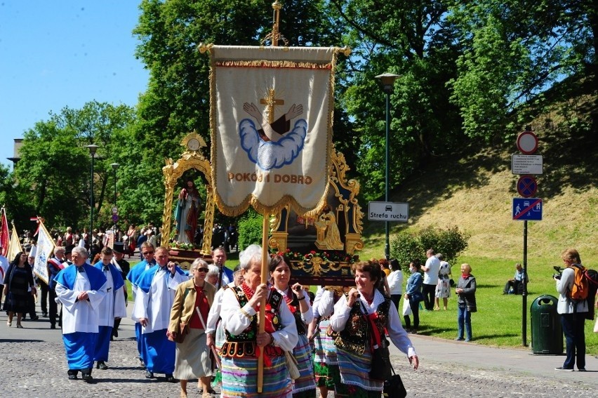 Tak wyglądały obchody Bożego Ciała rok temu w Krakowie