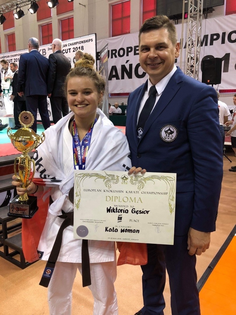 Sportowiec Junior Roku: Wiktoria Gęsior, Bielski Klub karate...