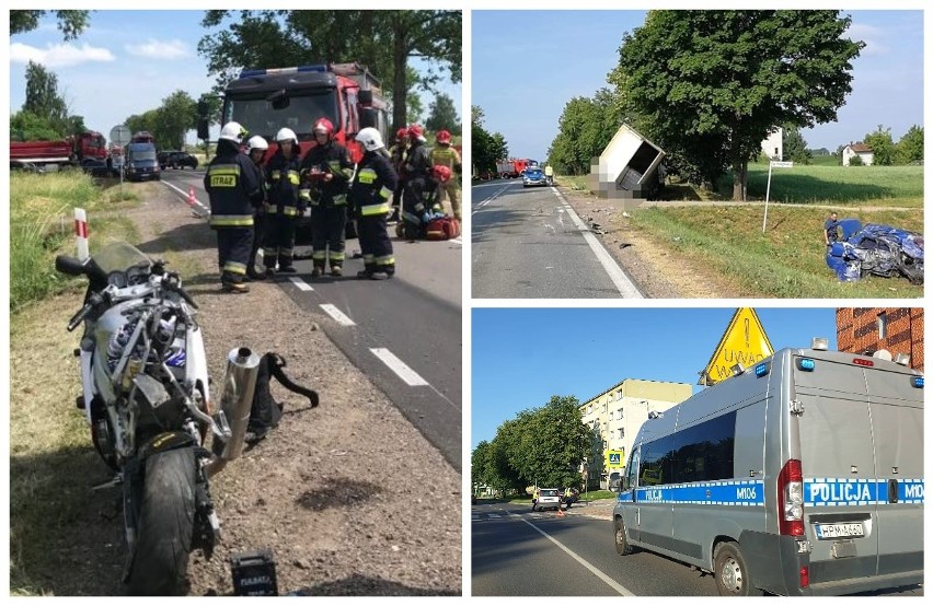 Podlaskie. Wypadki w regionie. Jedna ofiara śmiertelna, wielu rannych. Kilkanaście kolizji. Czy to wina upału? [ZDJĘCIA]