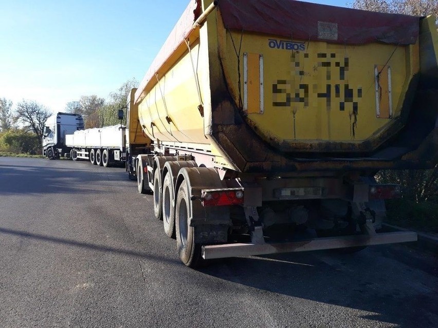 W Sycynie na drodze numer 79 inspektorzy transportu drogowego zatrzymali nietrzeźwego kierowcę ciężarówki. Wyjechał z firmy w Ciepielowie