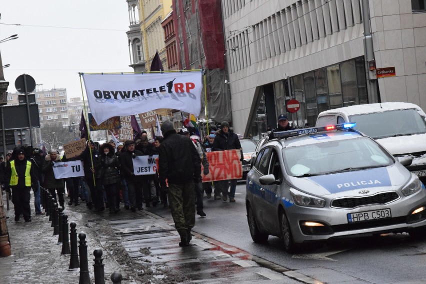 Marsz przeciwko faszyzmowi i rasizmowi przeszedł przez Wrocław 