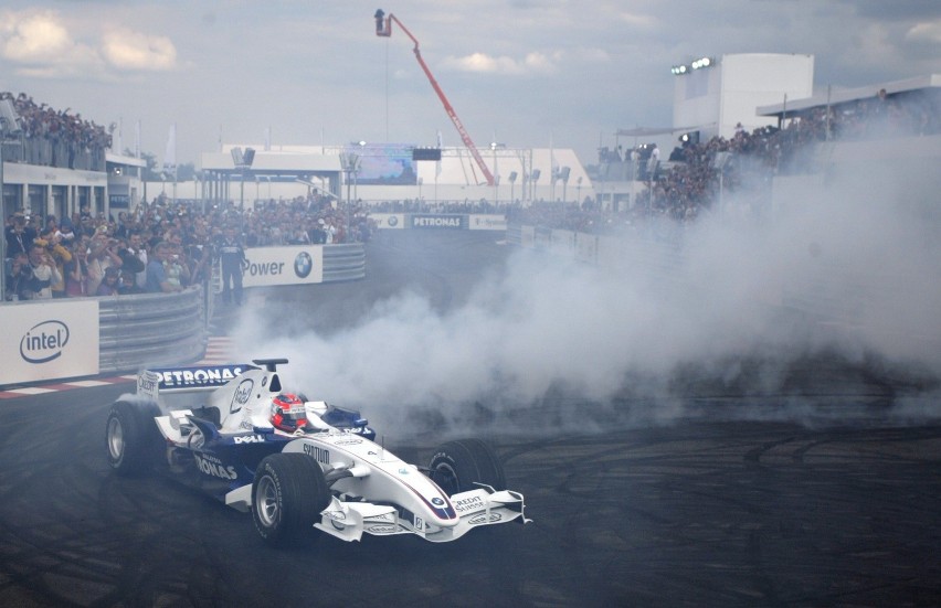 Robert Kubica karierę w Formule 1 zaczynał w teamie BMW...