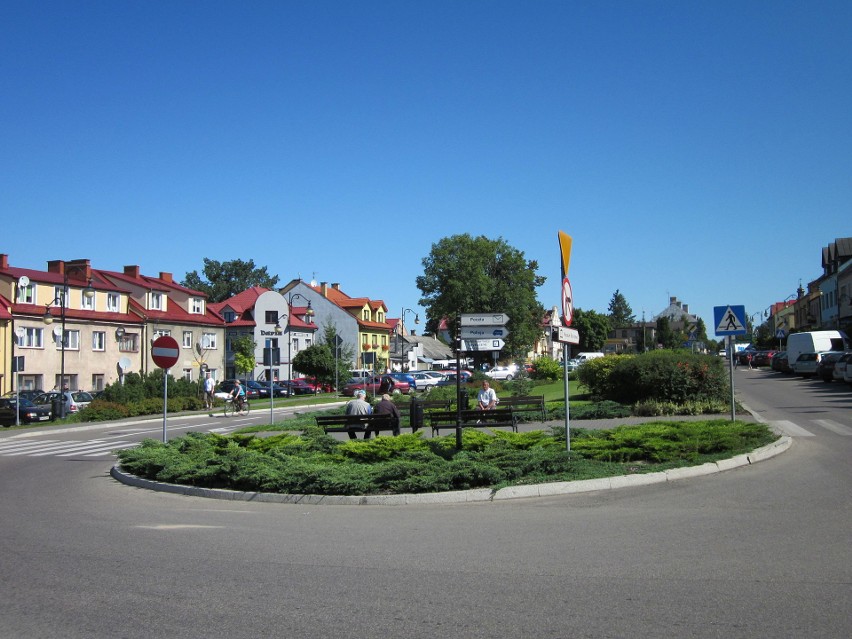 Ciechanowiec, centrum miasta