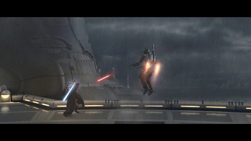 6. Obi-Wan Kenobi vs Jango Fett (Epizod II: Atak Klonów)...