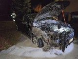 Pożar. Podczas wieczornicy z okazji Święta Niepodległości w Gorzycach spłonął ford mondeo, samochód urzędu gminy! Co się stało? (ZDJĘCIA)