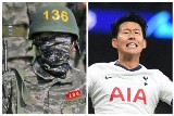 Son Heung-min w mundurze, hełmie i z karabinem na ramieniu maszeruje do bazy. Zobacz piłkarza Tottenhamu