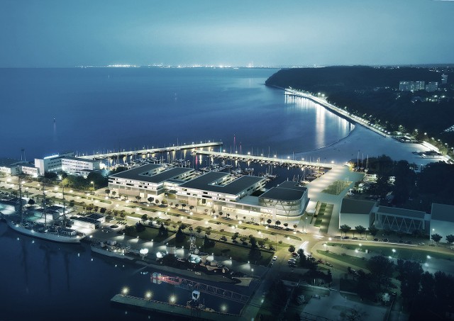 Nowa marina w Gdyni - jest porozumienie, będzie budowaWizualizacja nowej mariny