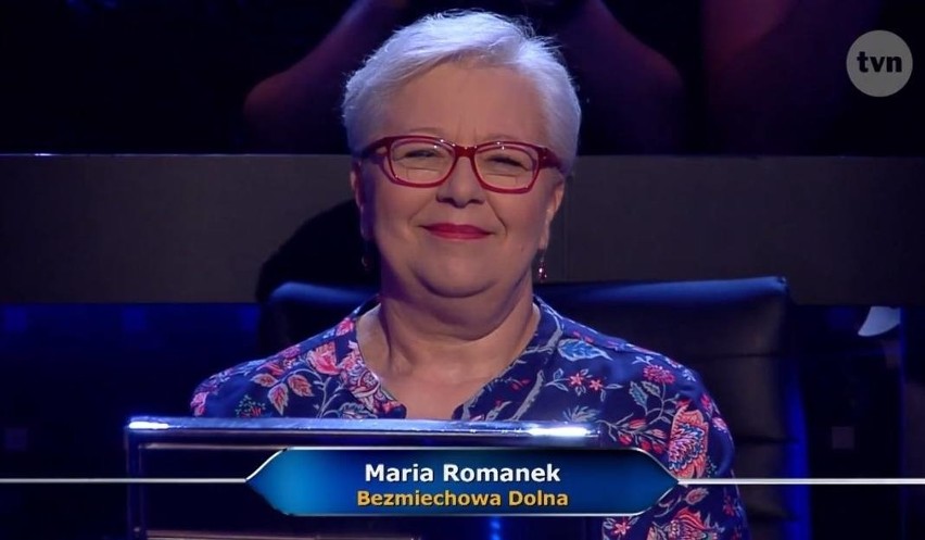 Maria Romanek wygrała teleturniej Milionerzy