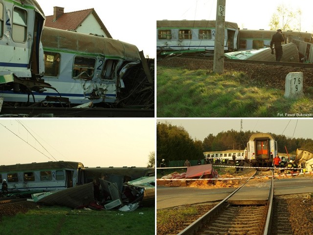 Katastrofa kolejowa w Mostach.