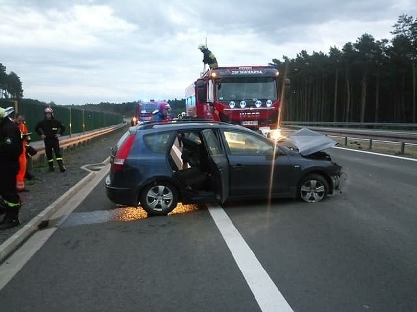 Do wypadku doszło około godz. 19.40 na obwodnicy Skwierzyny....