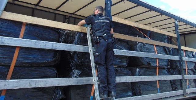 Funkcjonariusze lubuskiej KAS zatrzymali nielegalny transport blisko 23 ton niesegregowanych śmieci. Jako mieszanina odpadów z tworzyw sztucznych miały trafić do naszego kraju. 6 czerwca na drodze wylotowej do naszego kraju, niedaleko dawnego przejścia granicznego w Olszynie funkcjonariusze Lubuskiego Urzędu Celno-Skarbowego zatrzymali do kontroli pojazd ciężarowy z naczepą. Zestaw oznakowany był tablicą z literą „A”, co oznaczało, że kierujący przewozi odpady. Z dokumentów okazanych do kontroli wynikało, że kierowca z Anglii do Polski transportuje 30 balotów z odpadami w postaci mieszaniny tworzyw sztucznych, łącznie 22.5 tony.Choć przedłożone dokumenty nie wzbudziły u kontrolujących żadnych zastrzeżeń (był podany organizujący wysyłkę, wytwórca i odbiorca towaru, a także miejsce rozładunku), to jednak kierując się intuicją i doświadczeniem zawodowym postanowili przeprowadzić rewizję przewożonego ładunku.W naczepie zamiast deklarowanej mieszaniny tworzyw znajdowała się mieszanina niesegregowanych odpadów: drewna, gruzu i kamieni, papieru, gumy, tkanin, metalu, styropianu i tworzyw sztucznych. Sporządzoną dokumentację fotograficzną przesłano do Wojewódzkiego Inspektoratu Ochrony Środowiska w Zielonej Górze, który na jej podstawie tylko potwierdził przypuszczenia mundurowych, że mają do czynienia z niesegregowanymi odpadami komunalnymi. Na ich wwóz do Polski  wymagane jest specjalne zezwolenie.Towar zatrzymano i zabezpieczono do dalszego postępowania. Zobacz też: Dlaczego trzeba płacić więcej za śmieci?Przeczytaj też:   Jechał bez prawka. Grozi mu 15 lat zakazu prowadzenia i więzienie