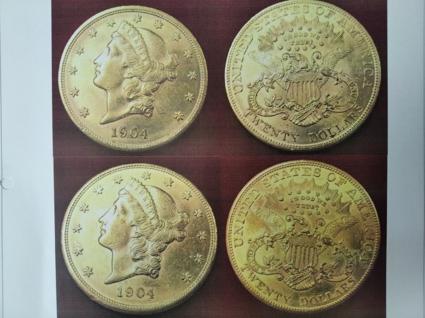 Urząd Skarbowy w Tychach. W przetargu sprzedano złote monety i sztabkę złota. Zarobiono prawie 170 tyś. złotych