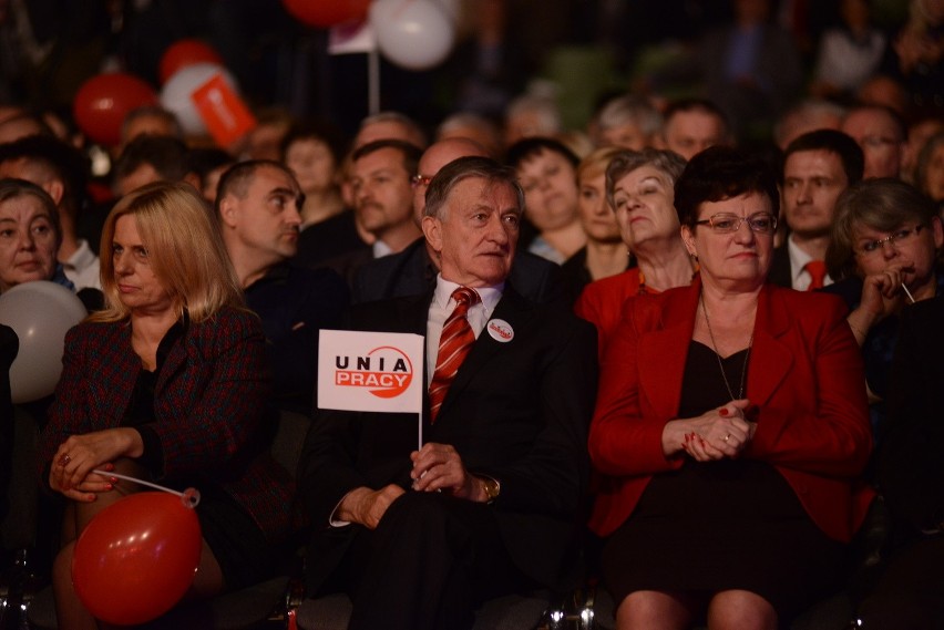 Wyborczy kongres SLD i UP w Poznaniu