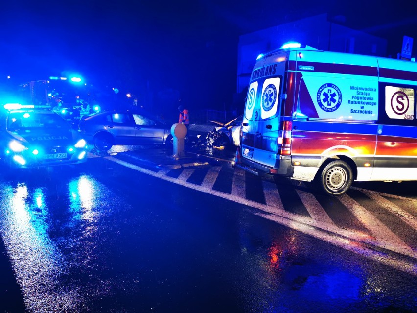 Wypadek w Koszalinie na ul. Orląt Lwowskich