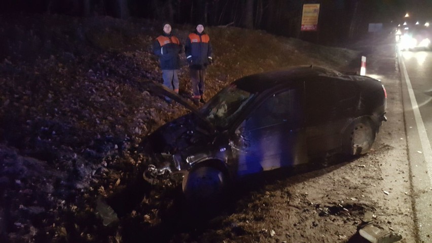 Groźny wypadek na rogatkach Szczecinka [zdjęcia]