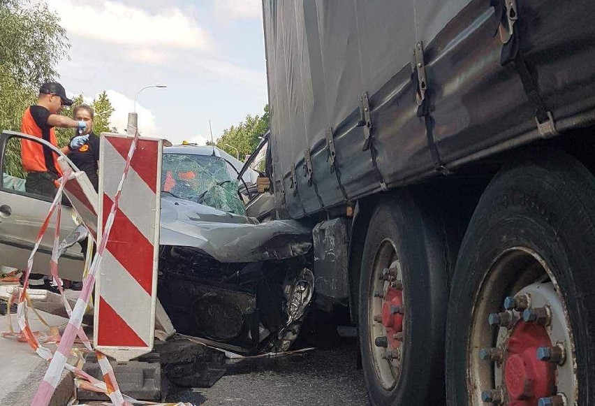 Do wypadku doszło na kilka minut przed godziną 10. rano w...