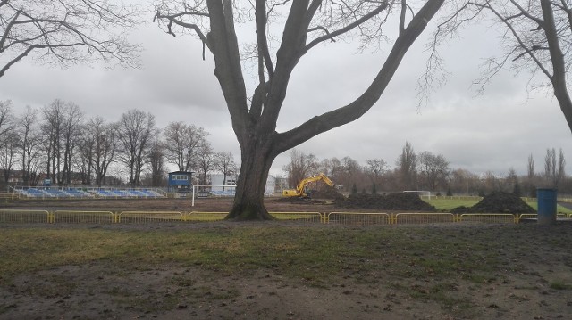 Stara murawa zniknęła ze stadionu.