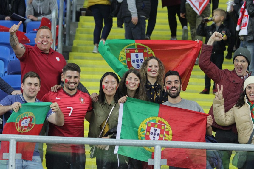 mecz Polska - Portugalia 2:3 na Stadionie Śląskim w...