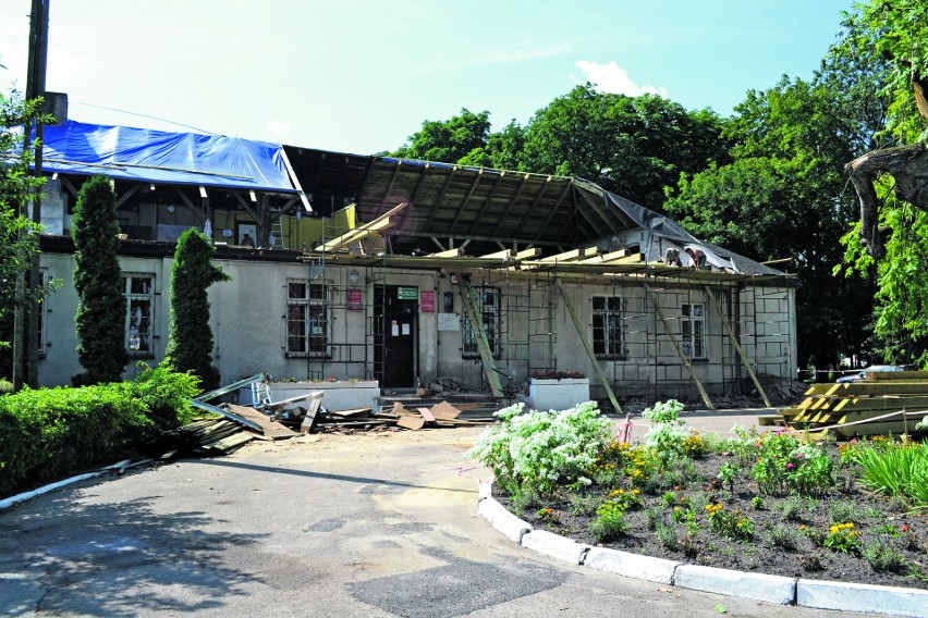 Prace remontowe dachu