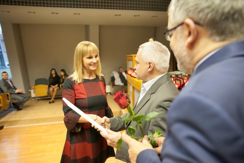 "Nauczyciel na medal" - gala w WSZiA w Opolu.