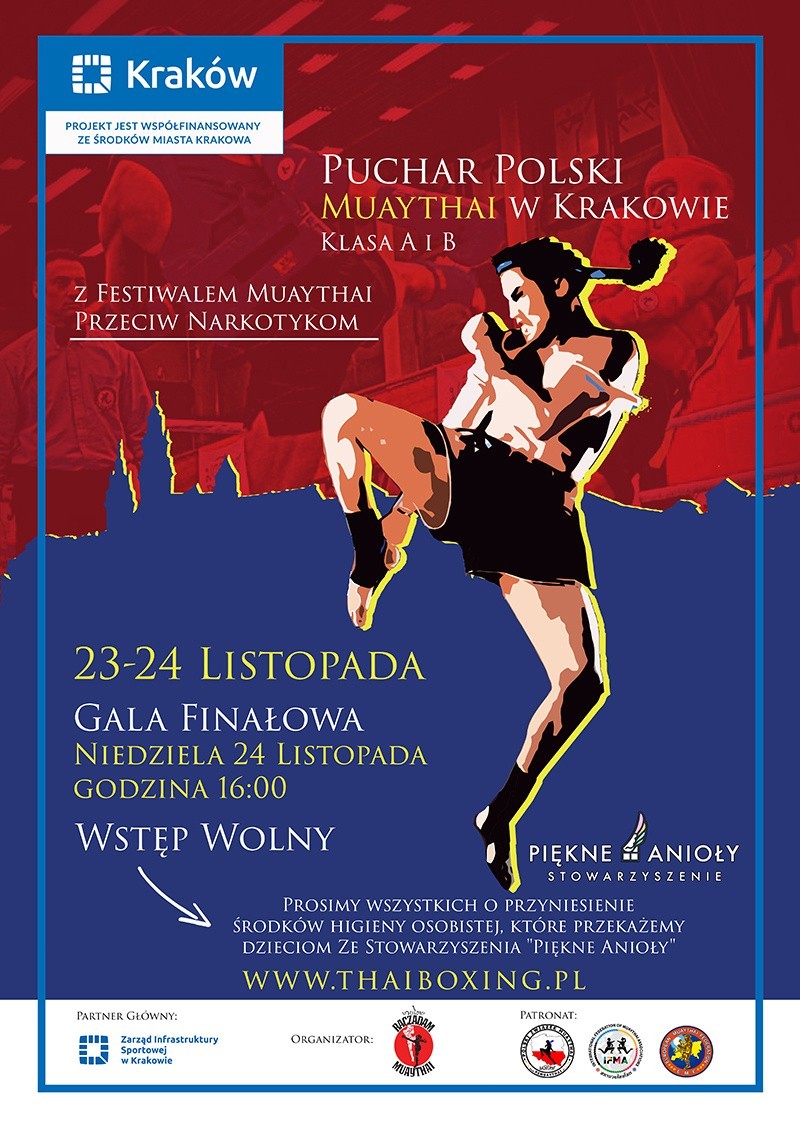 W weekend w Com-Com Zone w Nowej Hucie Puchar Polski Muaythai IFMA 2019 [ZDJĘCIA]