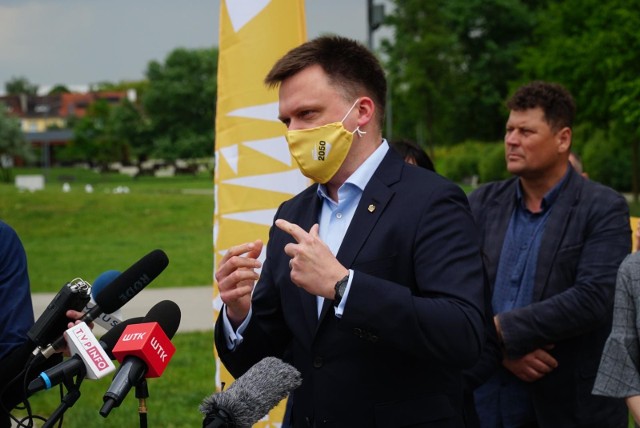 Ruch Hołowni prezentuje swoich kandydatów do Sejmu z Wielkopolski.