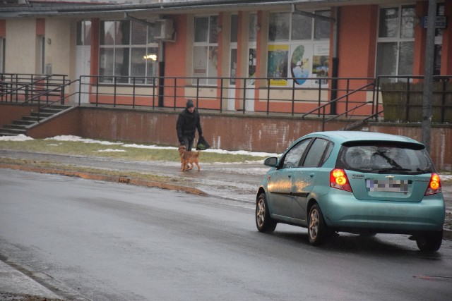 Ślisko na ulicach Szczecinka