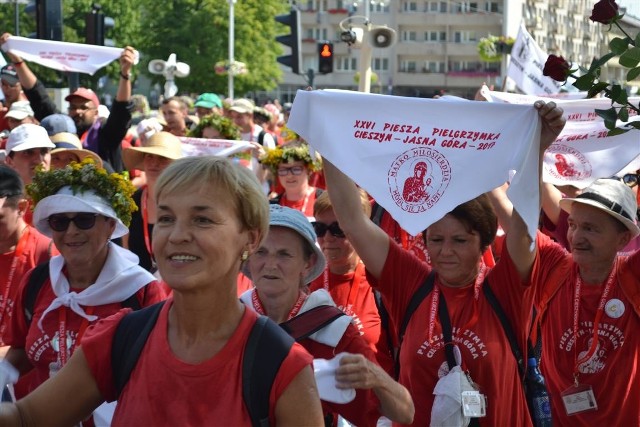 Pielgrzymka Bielsko-Żywiecka dotarła do Częstochowy