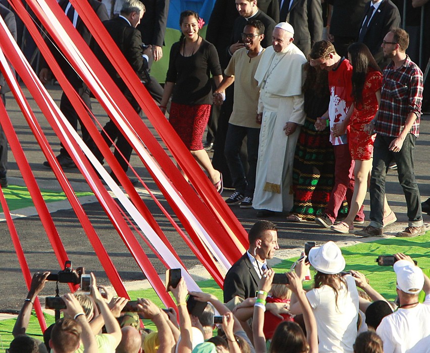 Papież Franciszek w Brzegach