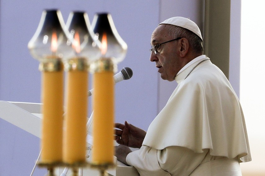 Papież Franciszek w Brzegach