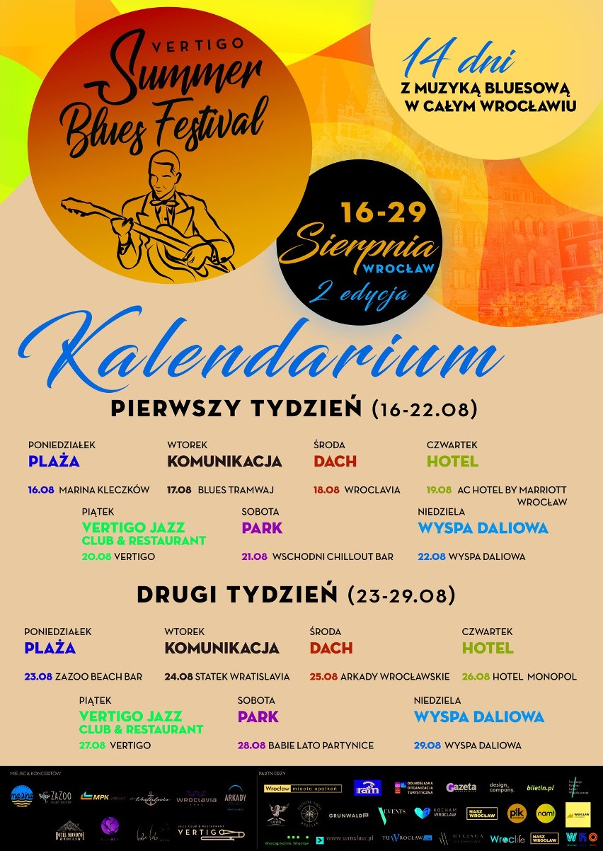 Dzisiaj rusza Vertigo Summer Blues Festival! Czekają nas dwa tygodnie sierpnia z muzyką bluesowa