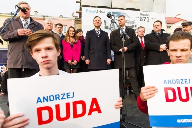 Andrzej Duda w Białymstoku