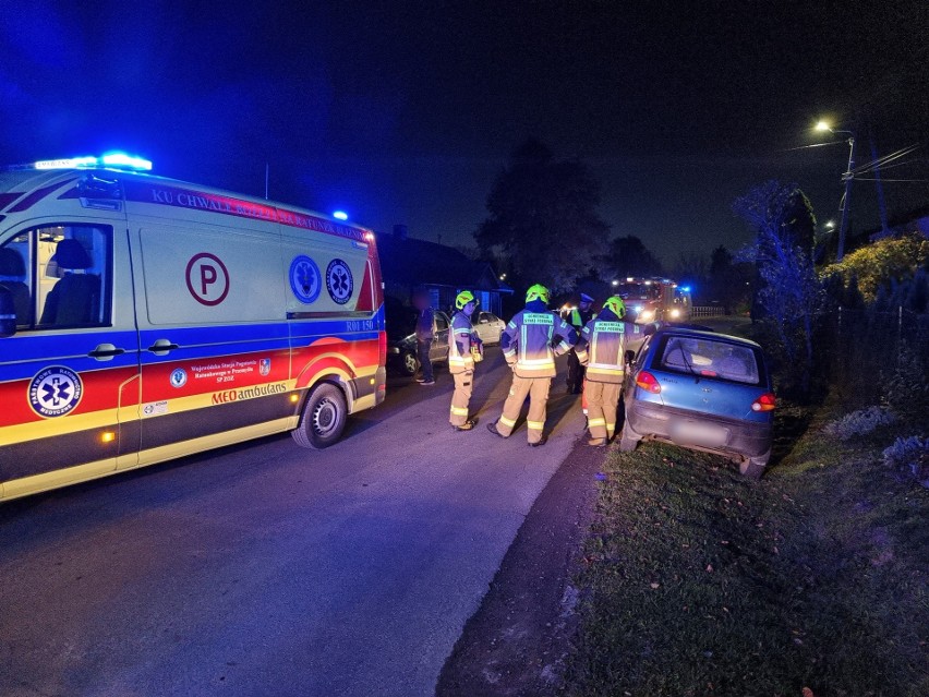 W Bolestraszycach pod Przemyślem 94-letni kierowca daewoo zderzył się z fiatem. Kobieta trafiła do szpitala [ZDJĘCIA]