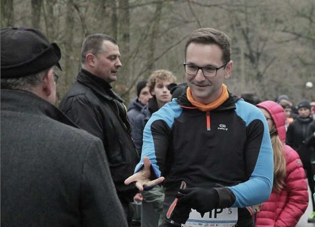 Waldemar Buda chętnie bierze udział w biegowych imprezach.