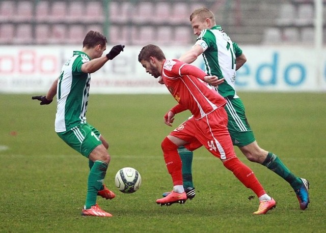 Bramkę dla widzewiaków strzelił Veljko Batrović