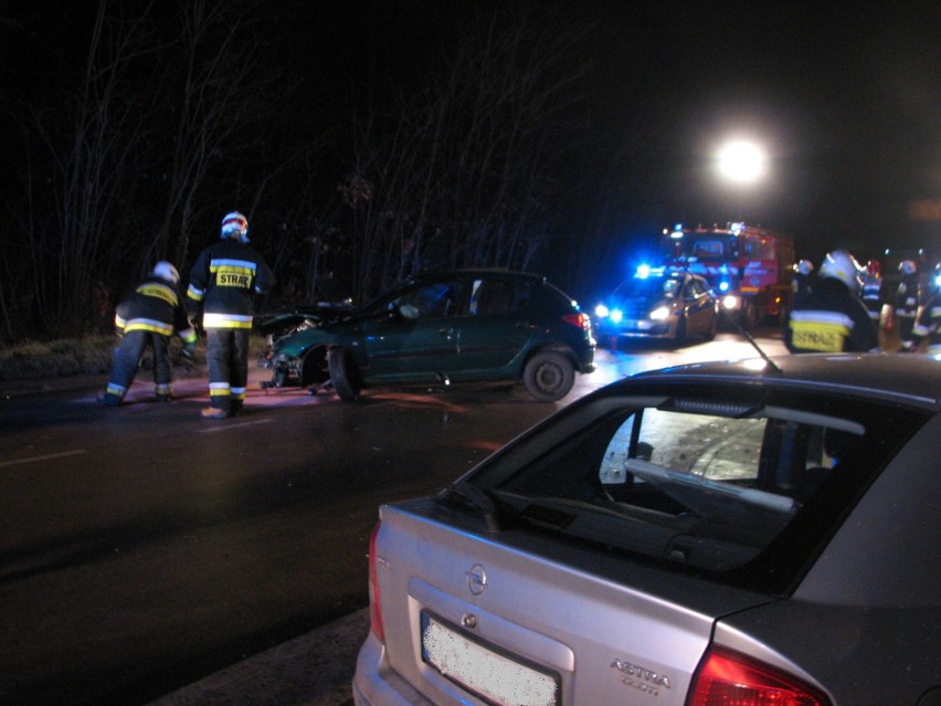 Dąbrowa Tarnowska. Niebezpiecznie na drogach, doszło do dwóch wypadków [ZDJĘCIA]
