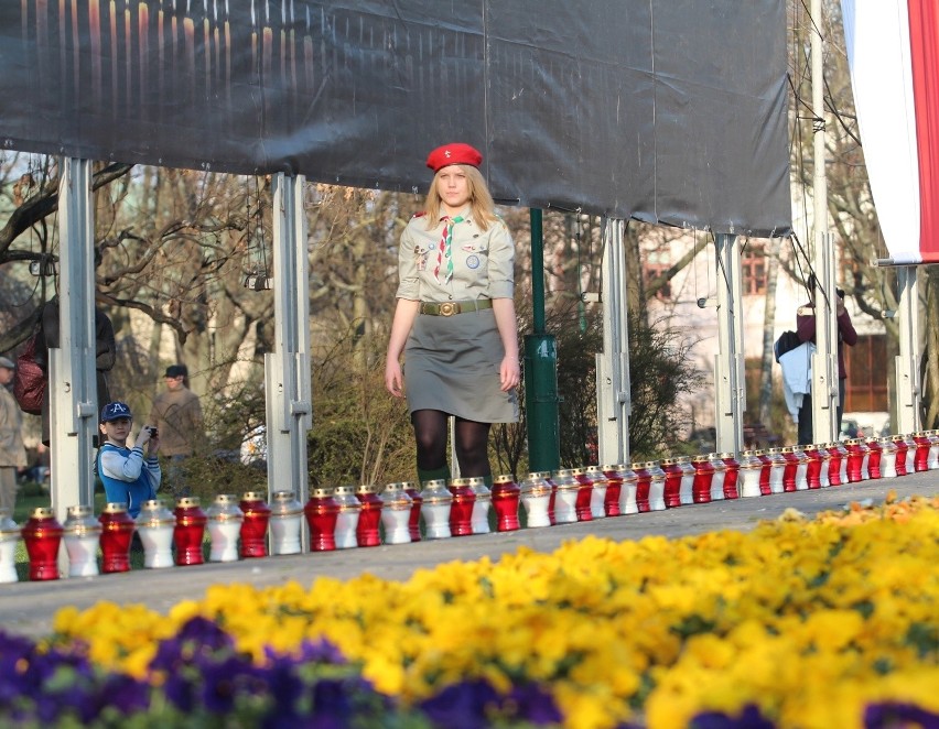 5. rocznica katastrofy smoleńskiej. Lublin uczcił pamięć ofiar (ZDJĘCIA)