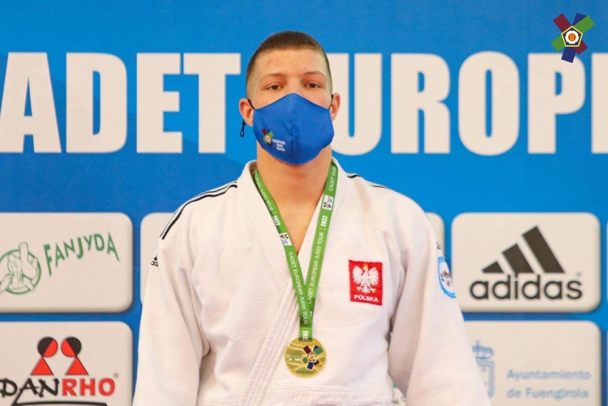 Damian Kubiak z Akademii Judo Poznań w niedzielę stanął na...