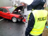Zderzenie dwóch aut koło Łagowa. Jedna osoba została ranna