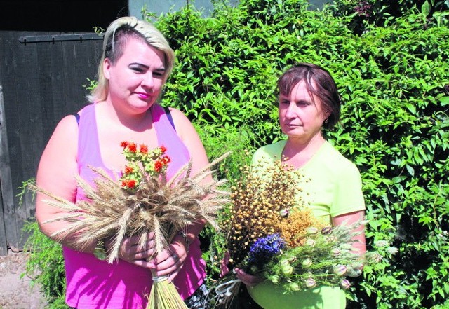 Zboża, kwiaty, owoce, przyozdobią dożynkowy wieniec