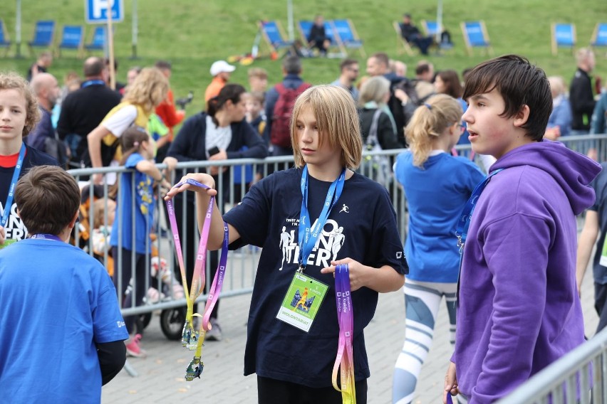 Urwisy i małolaty na trasie Mini Mini Kraków Run