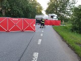 Śmiertelny wypadek na drodze Bystra - Wocławy (gm. Cedry Wielkie) 22.06.2019. Zderzenie ciężarówki i motocykla. Nie żyje motocyklista!