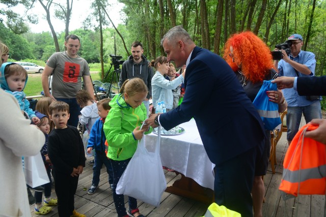 Rodziny z Donbasu przebywały w Muzeum Wsi Radomskiej.