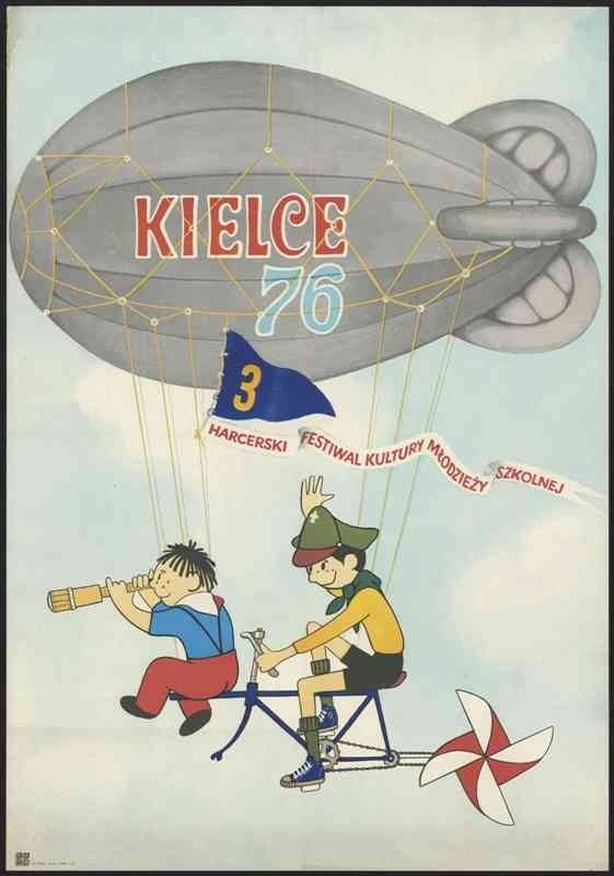 Festiwal harcerski w Kielcach na wyjątkowych plakatach i afiszach z lat 70. Jak kiedyś go reklamowano?