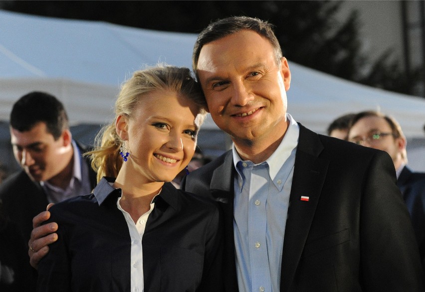 Kinga Duda i Andrzej Duda