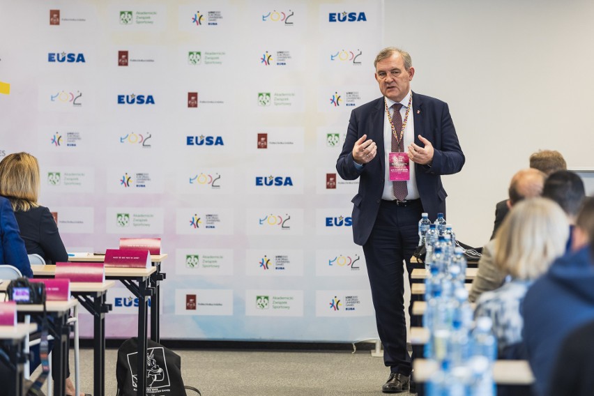 Łódź gotowa na EUG 2022. W Łodzi gościli delegaci z europejskich federacji sportu akademickiego